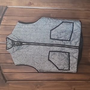Quilted Herringbone Vest (XL)